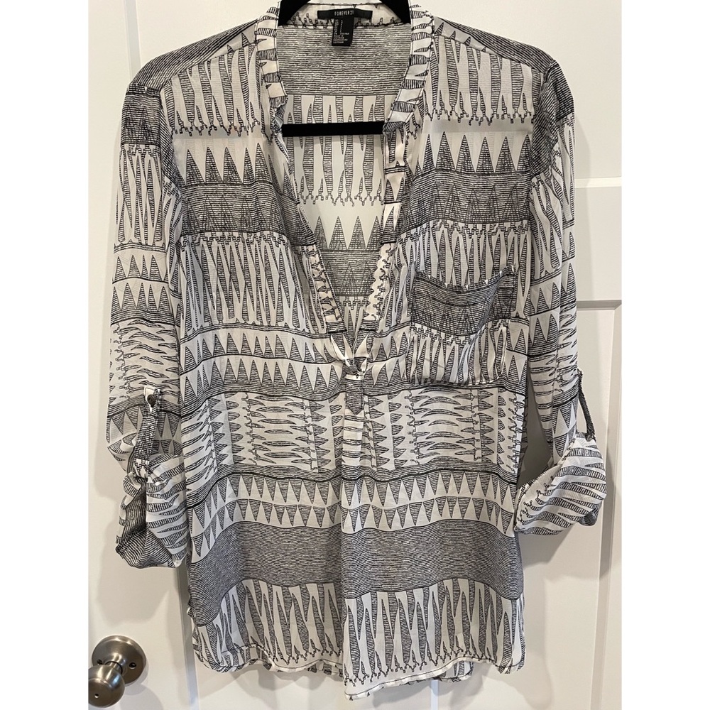 Slightly sheer blouse